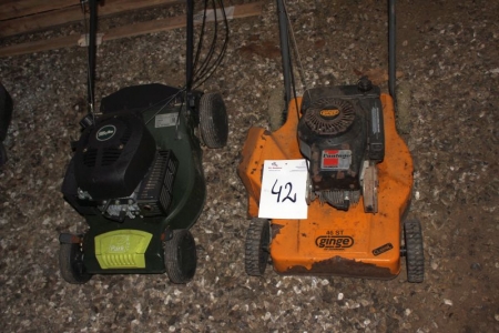 2 pcs. lawnmowers condition unknown