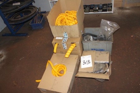 Boxes with flex hose, Spiral Wrapping 21/25 6 mm