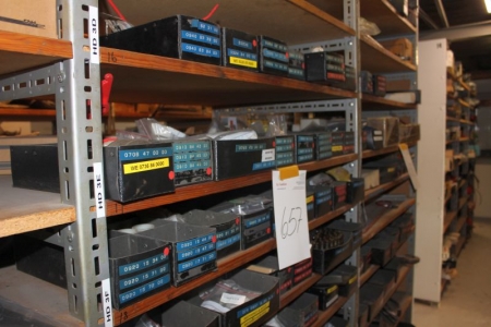 Contents bookcase HD3A to HD3L bushings + gaskets etc.
