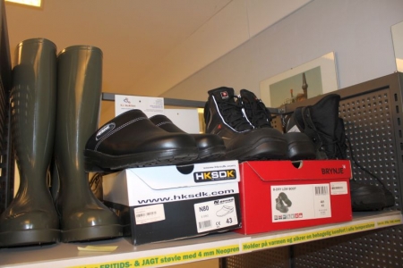 Wellies + Sicherheit verstopft HKS + Armour Boots + Winter Trekking Stiefel Str. 43 NEU