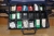 Berner sortiment kasse med 5 skuffer med indhold af kabelsko + glassikringer
