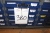 Berner sortiment kasse med 5 skuffer med indhold af rørstifter  