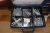 Berner sortiment kasse med 5 skuffer med indhold af splitpinde + unbracobolte
