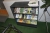 4 subjects wooden shelves for brochures + bookcase