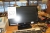 PC skærm HP + tastatur og mus