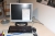 PC monitor Hanns-G + keyboard and mouse