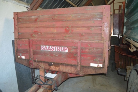 Hydraulic tipper trailers, Baastrup. 5 ton