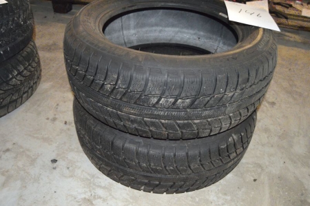 2 tires 205/55 - R15, winter
