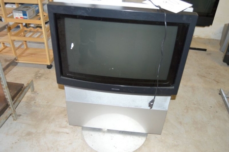 CRT TV with stand, B & O