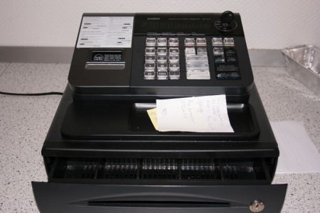 Kasseapparat mrk.: Casio Electronic, Cash Register SE-S10