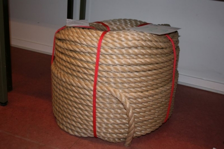 Mooring rope. 3-strand, 20 mm. Up to 7 tonnes. 210 meters