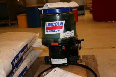 Centralized Lubrication Systems, mrk. Lincoln. For construction machines