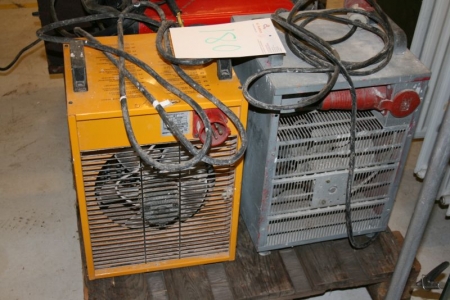 Heaters, 2 pcs. 9 kW