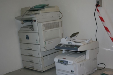 Kopimaskine, OKI printing solutions MC 560. Arkivbillede