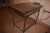 Rustfrit stål bord. Længde 100 cm., bredde 60 cm.