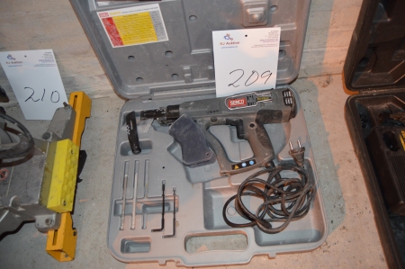 Gipsskruemaskine, Senco DuraSpin DS200AC + kuffert