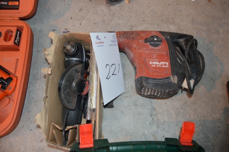 Elborehammer, Hilti TE 40 AVR + 1 x elvinkelsliber, ø 125 mm