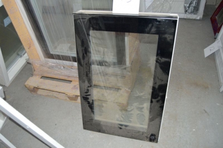 Window, wood / aluminum. Vrøgum Windows. Sidehung. Approximately 59.8 x 89.8 cm