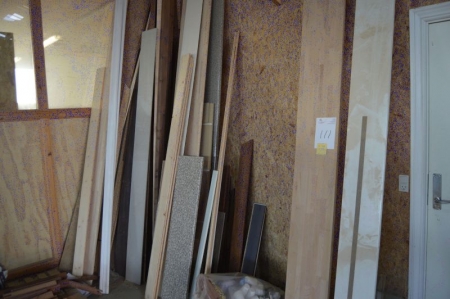 Various wooden panels