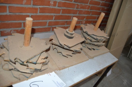 Various cutting tools for horizontal milling machine