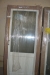 Front door, wood, white. Unused in original packaging Right in. Approximately 940 x 2120 mm