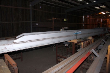Travers mit GIS-Elektrokettenzug, 800/1600 kg, Länge ca. 6 Meter