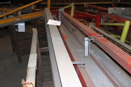 Crane Rail, 250 kg without electric hoist, length about 5 meters