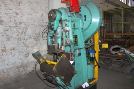 Eccentric press, PMB, type EPF-32. Press force 32000 kg. Number of strokes per min 130, press weight 2000 kg