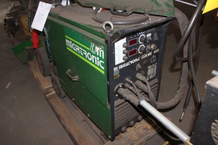 Welding rectifier, Migatronic KME 400 with KT 140 box