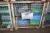 2 pallet cages assortment boxes in steel and plastic