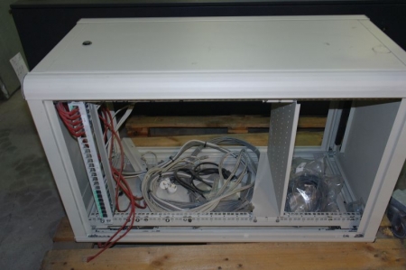 Server cabinet. About 100 cm H x W x D 60 cm 60 cm