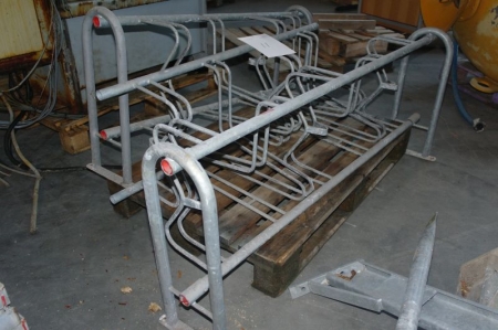 Bicycle rack, Vexø, capacity 13 cycles