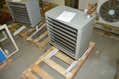 Industriell Heissanlage Ventilator, Deckenmontage. Palette nicht enthalten