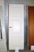 Panel door with frame, wood. W x h, ca. 73 x 211.5 cm