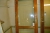 Front door with frame. Frame dimensions approximately b x h = 94.5 x 209 cm. Clear glass fillings
