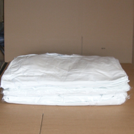 Firmatøj uden tryk ubrugt: 30 stk. . T-shirt med lange ærmer, Hvid , 3XL