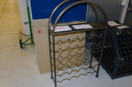 Wine rack + cornertable 70 cm x 70 cm