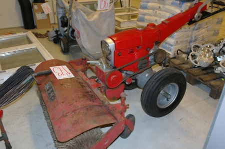Sweeper with a Honda F60 motor