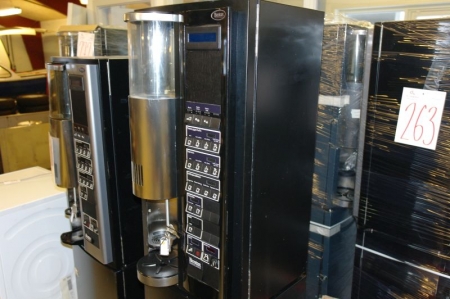 coffe vending machine, mrk Wittenborg, type FB 5100 archive footage