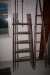 Window cleaner ladder, in 4 parts.
