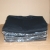 Firmatøj ungebraucht ohne Druck: 40 Stück. Rundhals-T-Shirt, schwarz, geriffelte Hals, 100% Baumwolle. 2 XL