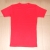 Firmatøj ungebraucht ohne Druck: 34 Stck. Rundhals-T-Shirt rot, geriffelte Hals, 100% Baumwolle. 9S, 5M, 17L 3XL