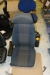 Seatpart, mrk. ISRI Isringhausen. adjustable back, neck support, air adjustable back support. Adjustable  flip-up armrest