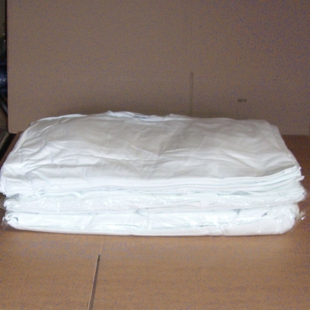 Firmatøj uden tryk ubrugt: 30 stk . T-shirt med lange ærmer, Hvid , 3XL