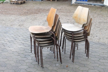 12 x zwei Stühle