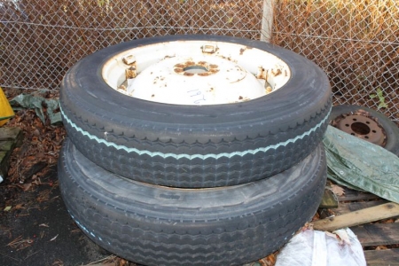 Grass tyres, Ford 4610 (2 pcs. 13.6 to 38 and 2. 750 x 16)