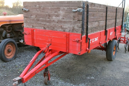 Aflæsservogn, TIM. 4,5 ton. Udlevering: henvendelse på Blæshøjvej 3, 9700 Brønderslev