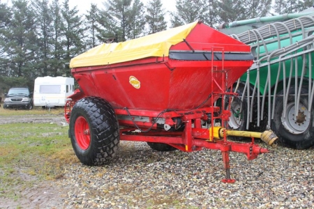 Manure spreaders, Bredal B6. Stainless steel strip boxes