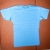 Firmatøj uden tryk ubrugt: 40 stk. rundhalset T-shirt, Lys blå, rib i halsen, 100% bomuld . 5 XXS - 5 XS - 5 S -5 M - 5 XL - 10 XXL - 5 5XL - 5 6XL