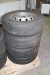 Tyres and wheels: 4 x 215/70 R15. Suitable for Peugeot. Tire tread about 80%